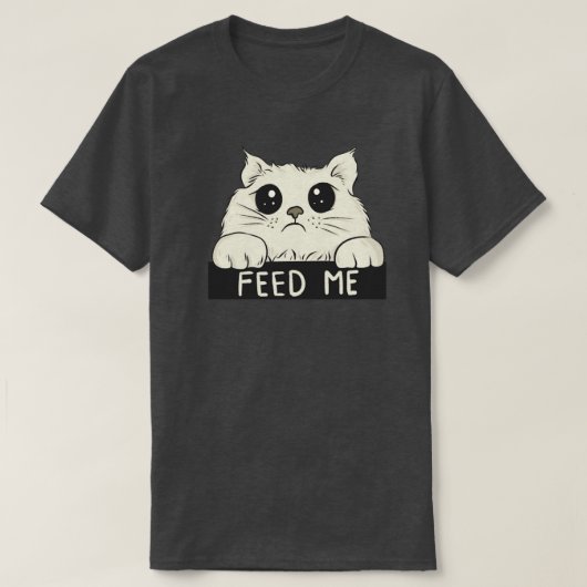 食べ物を与えMe2 Tシャツ (デザイン正面)