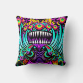 食べ物を与えs Art Wars - Ken Gage Art クッション (裏面)