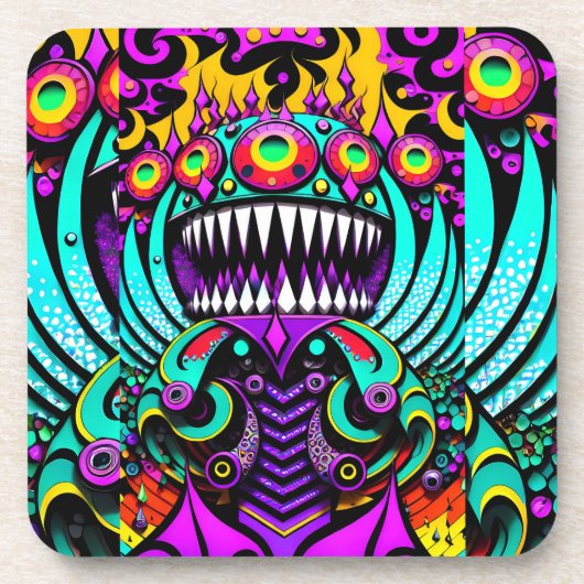 食べ物を与えs Art Wars - Ken Gage Art コースター (正面)