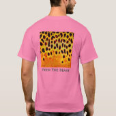 食べ物を与えThe Beast - Mens Shirt Tシャツ (裏面)