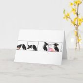 「食べ物を作った」 カード (黄色い花)