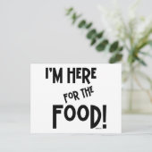 食べ物を取りに来たぞ! ポストカード (スタンド正面)