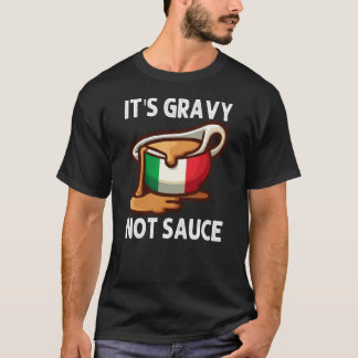 食べ物を好きな人はソースおもしろいでイタリアンきない肉汁 Tシャツ