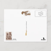 食べ物を求めて泣く ポストカード (裏面)