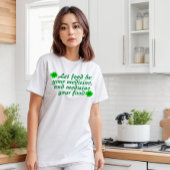 食べ物を薬にする:癒しのTシャツのロックを解除 Tシャツ
