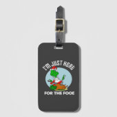 食べ物を買いに来ただけだ ラゲッジタグ (正面縦)