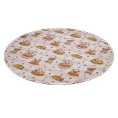 食べ物を食べる カッティングボード (角)