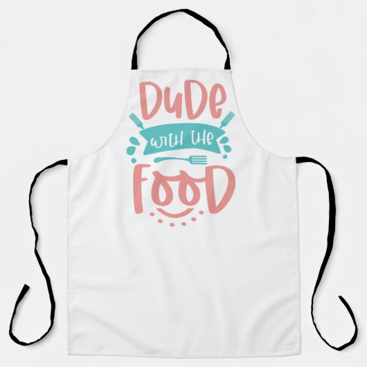 食べ物を飲み干す エプロン (正面)