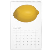 食べ物インスパイアのカレンダ、年の選択 カレンダー (1月 2027)