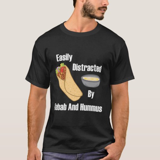 食べ物ズシャワルマトルコ食べ物ドナー Tシャツ (正面)