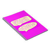 食べ物好きのために作られた素敵なケーキはピンク色だ ノートブック (右側)