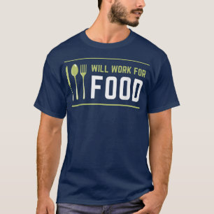 食べ物好き嫌いおもしろい胡主席に勤める Tシャツ