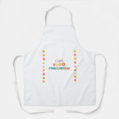 食べ物好き エプロン (正面)