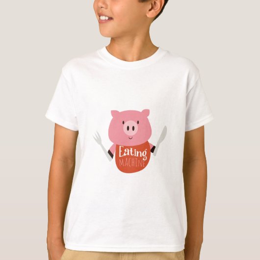 食べ物機械 Tシャツ (正面)