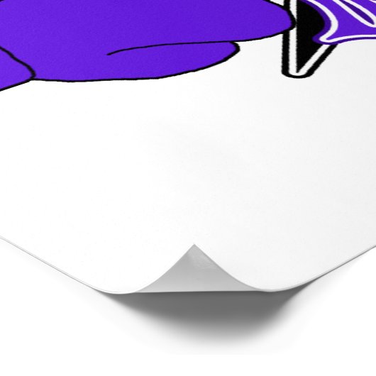 食べ物障害 ポスター (角)