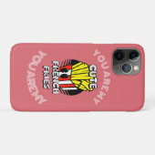 食べ物，かわいいフランスのフライ，フライ日のパーソナライズ贈り物 Case-Mate iPhoneケース (裏面(横))