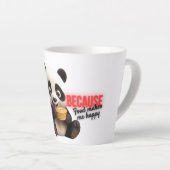 食べ物 カフェラテマグ (右アングル)