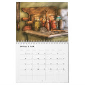 食べ物！ カレンダー (2月 2026)