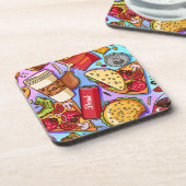 食べ物 コースター (左側)