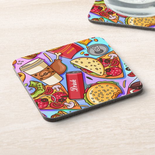 食べ物 コースター (左側)