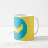 食べ物 – バナナ コーヒーマグカップ (正面右)