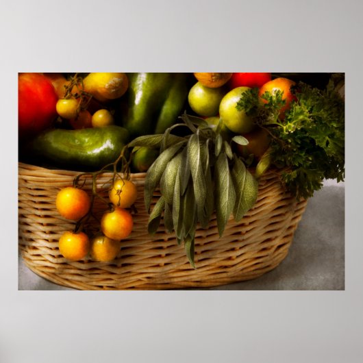 食べ物 – ベギー – セージアドバイス ポスター (正面)