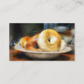 食べ物-ベーグル売り場 名刺 (裏面)