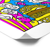 食べ物 ポスター (角)