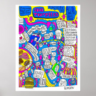 食べ物 ポスター