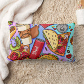 食べ物 ランバークッション (ブランケット)