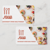 食べ物 名刺 (正面/裏面)