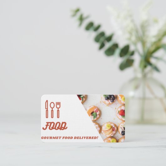 食べ物 名刺 (スタンド正面)