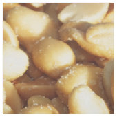 食べ物，多くの小さな塩ピーナッツ ファブリック (見本)