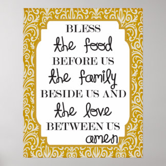 食べ物、家族、愛…アーメン ポスター