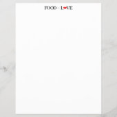 食べ物=愛 チラシ (正面)