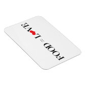 食べ物=愛 マグネット (右側)