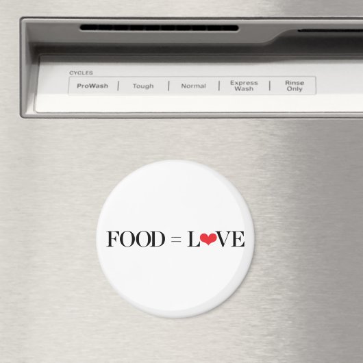 食べ物=愛 マグネット (インサイチュ (食洗機))