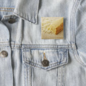 食べ物，食べ物と飲み物，チーズ，パルメザン，すりおろした， 缶バッジ (インサイチュ)