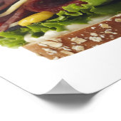 食べ物，食べ物，飲み物，小麦，パン，オート，マヨー， 2 ポスター (角)