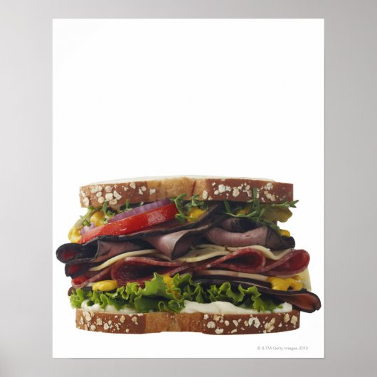 食べ物，食べ物，飲み物，小麦，パン，オート，マヨー， 2 ポスター (正面)