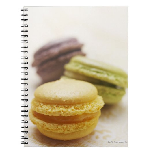 食べ物，飲食物，デザート，クッキーフランスの, ノートブック (正面)