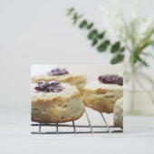 食べ物，飲食物，バターミルク，ビスケット， ポストカード (スタンド正面)