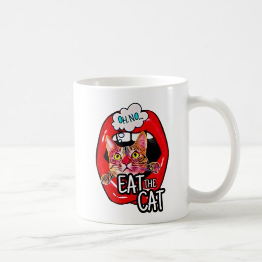 食べ猫！ コーヒーマグカップ (右)