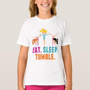 . . .食べ眠りかわいい体操 Tシャツ