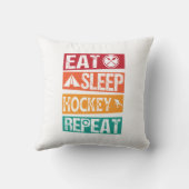 食べ眠りホキ繰り返しかわいい恋人 クッション (裏面)