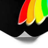 食べ眠り体操ポスパーソナライズされたター ポスター (角)