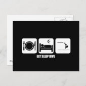 食べ眠り ポストカード (正面/裏面)