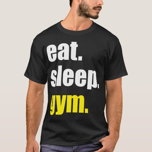 食べ眠り Tシャツ (正面)