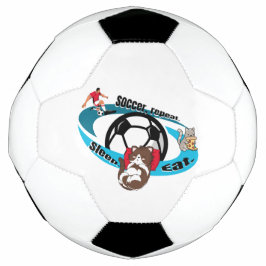 食べ眠るサッカーを繰り返す サッカーボール