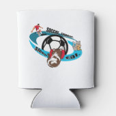 食べ眠るサッカーを繰り返す 缶クーラー (裏面)